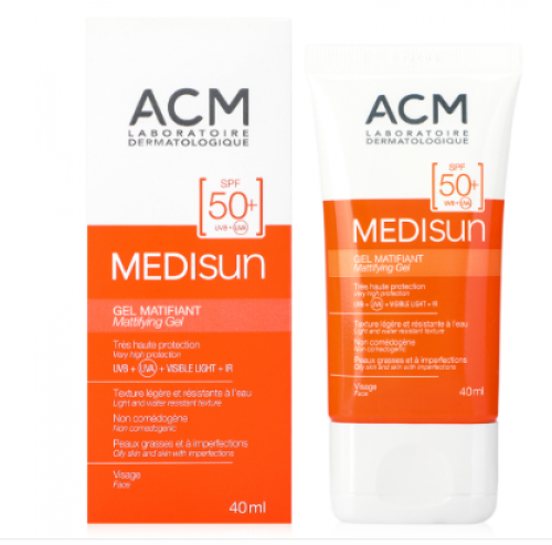 جل واقي شمس ميدي صن SPF 50+ من ACM – حجم 40 مل