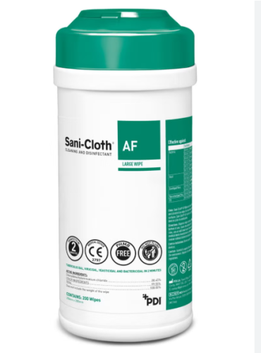 مناديل معقمة ماركة PDI اخضر (200 منديل)