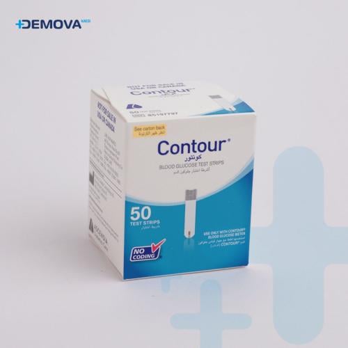 شرايط سكر كونتور Contour Blood Glucose Test Strips...