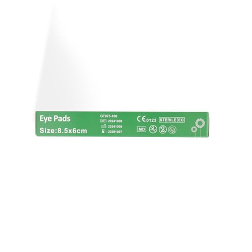 لصقة العين صفا ميد 10 لصقات بيضاء-Safa med eye pad