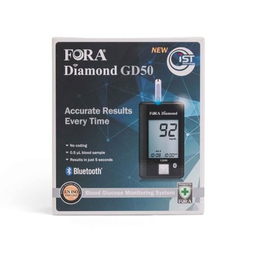 جهاز قياس السكر فورا دايموند FORA DIAMOND GD50