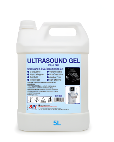 اس بي آي التراساوند جل -SPI Ultrasound Gel Blue Ge...