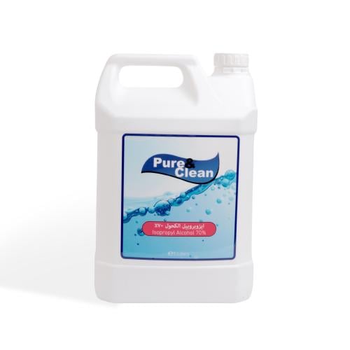 جالون معقم سائل للأسطح و الأيدي ماركة بيوركلين 70٪...