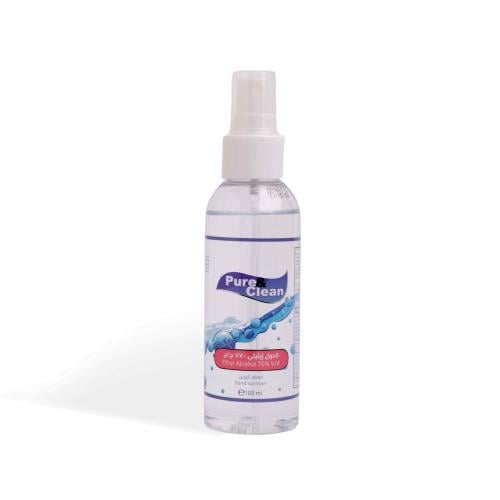 معقم بخاخ بيوركلين ايثيل الكحول 70٪ 100 مل