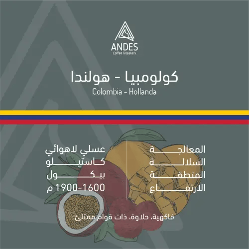 محمصة انديز كولومبيا هـولندا / Colombia hollanda