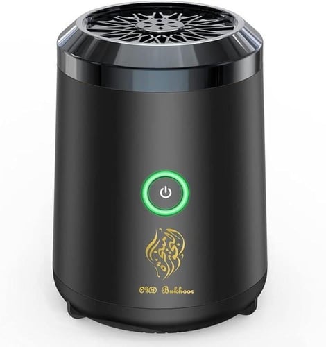 مبخرة الكترونية جميلة + عود مروكي + مسك