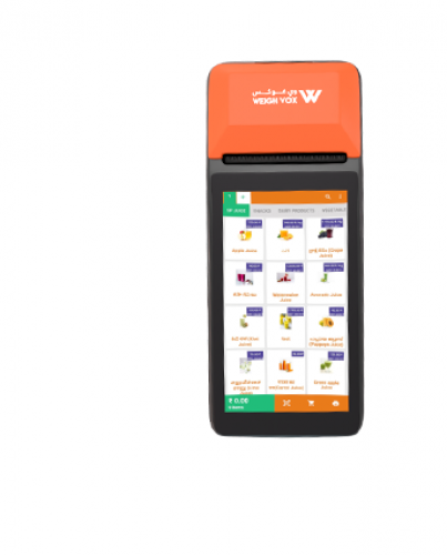 جهاز كاشير متنقل مع طابعة فواتير مدمجة SGTA1