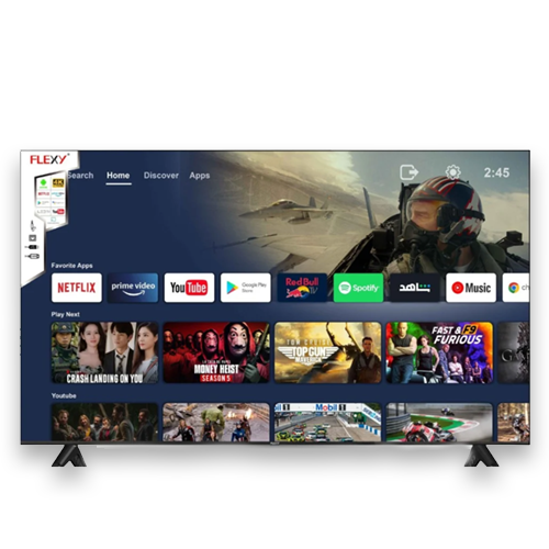 شاشة فلكسي 55 بوصة 4 k