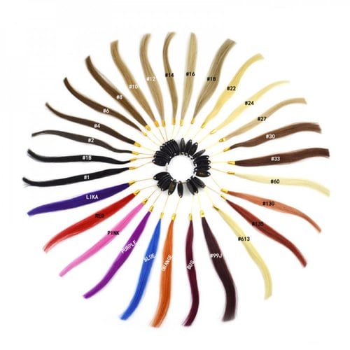 اكستنشن بكج 60 خصلة طول 24 انش استكر لاصق شعر طبيع...