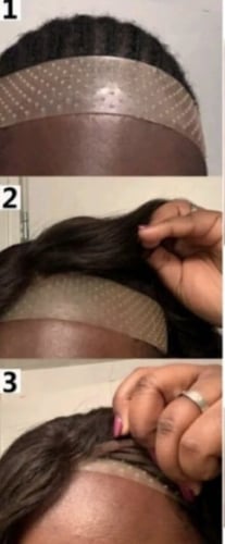 طوق السليكون لتثبيت الباروكه