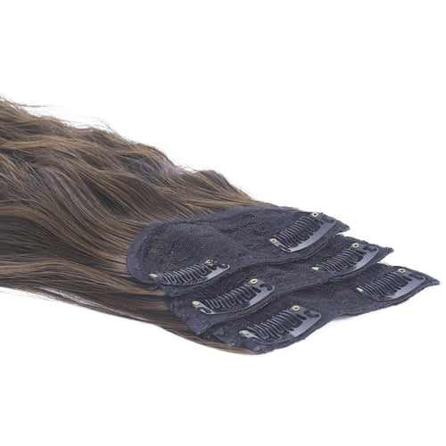 اكستنشن طبيعي ( الفضيه )4قطع طول18