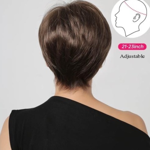 باروكة شعر طبيعي بوي