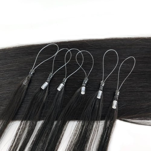 بكج خرز شعر طبيعي 100 خصلة بطول 24 انش