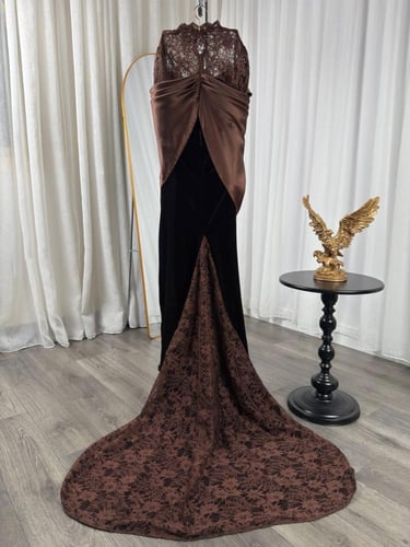 فستان الشتاء موكا