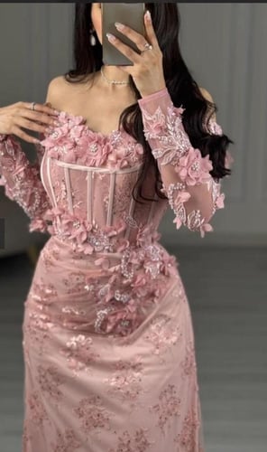 فستان ناعم انيق