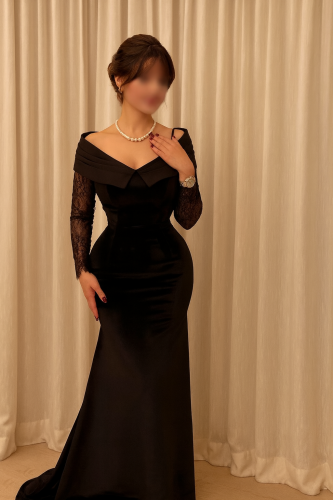 فستان مخمل ناعم انيق