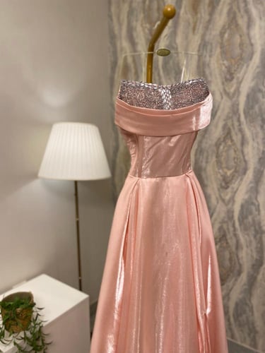 فستان زواجات بينك