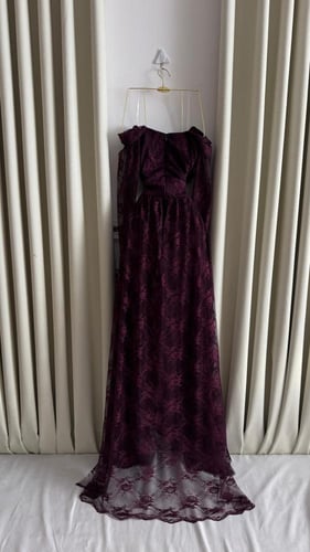 فستان ليكرا دانتيل