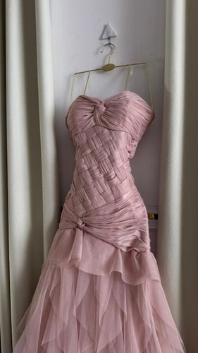 فستان سهره بينك