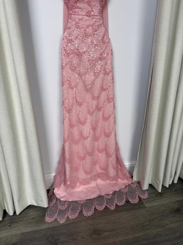 فستان ماسك سهره بينك