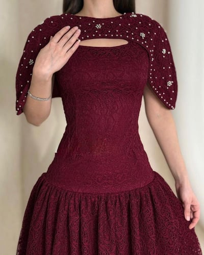 فستان للعيد دانتيل