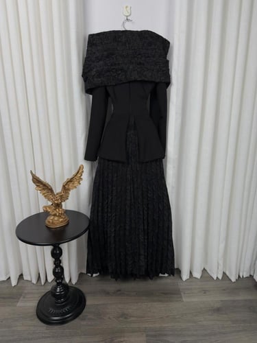 فستان للعيد اسود