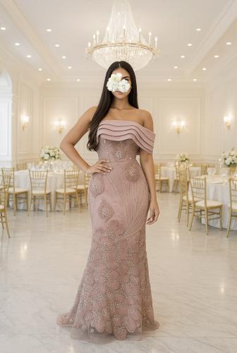 فستان بينك حفلات