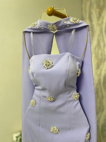 فستان موف شيفون