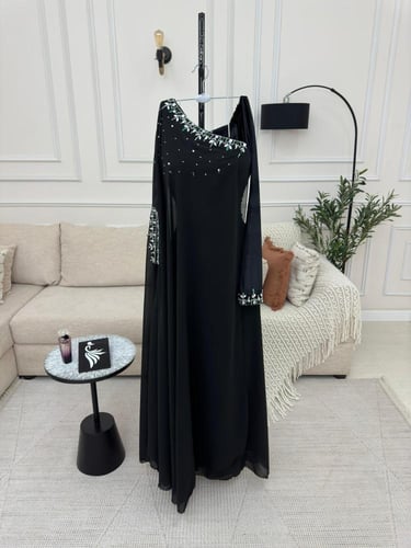 فستان حوامل اسود