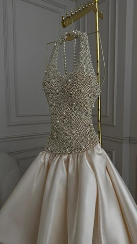 فستان ميد قصير