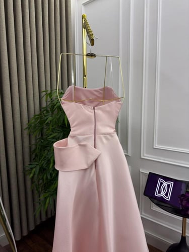 فستان سهره بينك منفوش