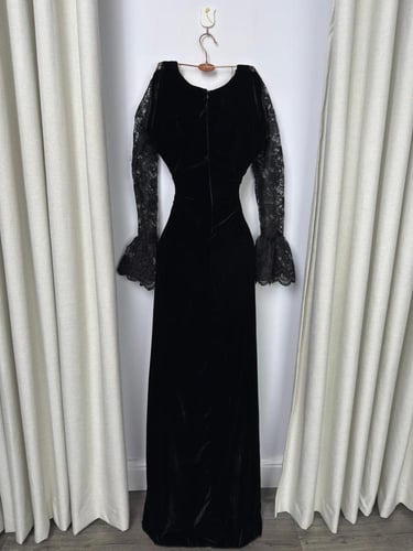 فستان مخمل 8455