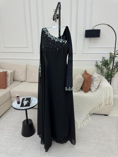 فستان حوامل اسود