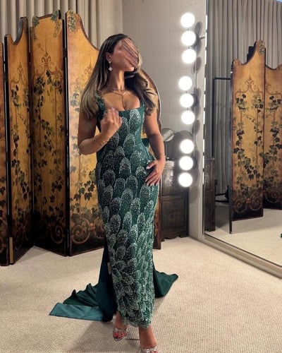 فستان سهره زيتي