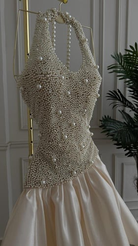 فستان ميد قصير