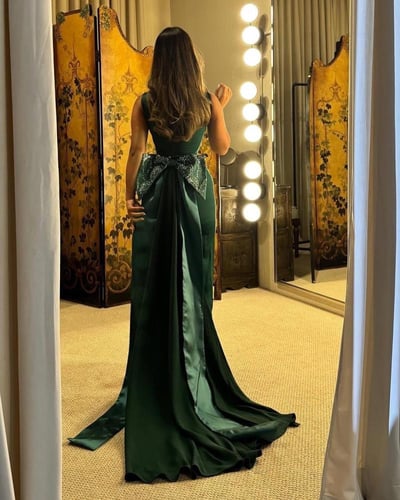 فستان سهره زيتي