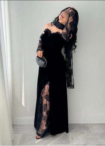 فستان اسود سهره