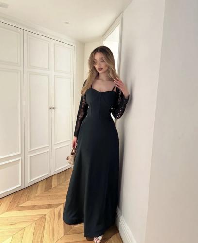 فستان ناعم دانتيل