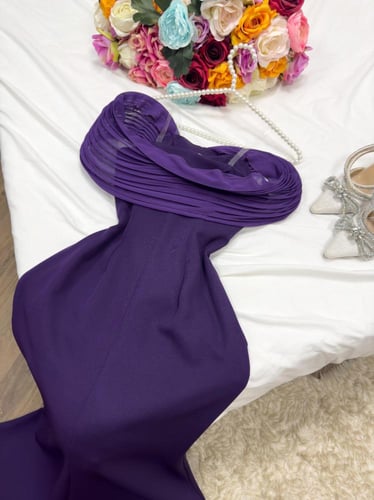 فستان ناعم بنسفجي