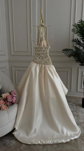 فستان ميد قصير