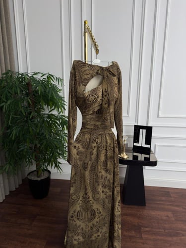 فستان العيد انيق ساتر