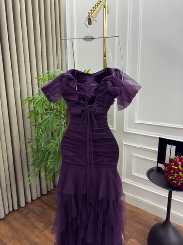 فستان ليكرا تل ناعم