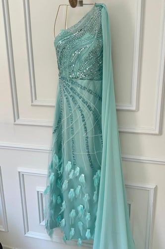 فستان سهره تيفاني مطرز