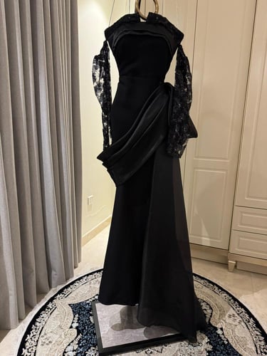 فستان اسود حفلات