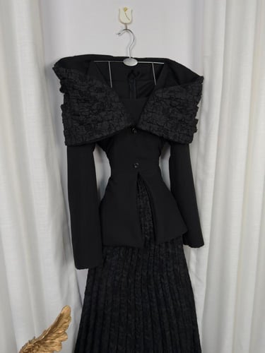 فستان للعيد اسود