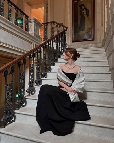 فستان ناعم حفلات