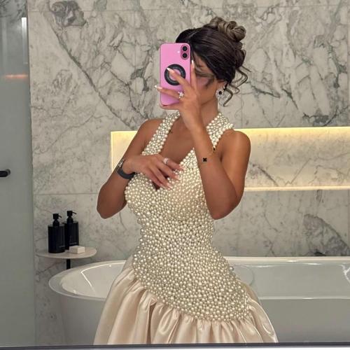 فستان ميد قصير