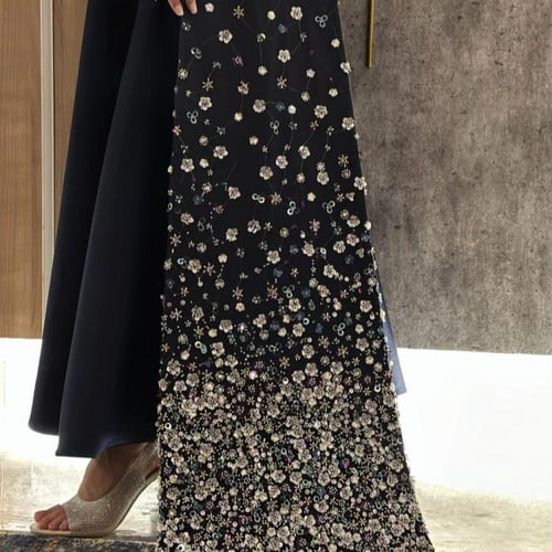 فستان كحلي زواج