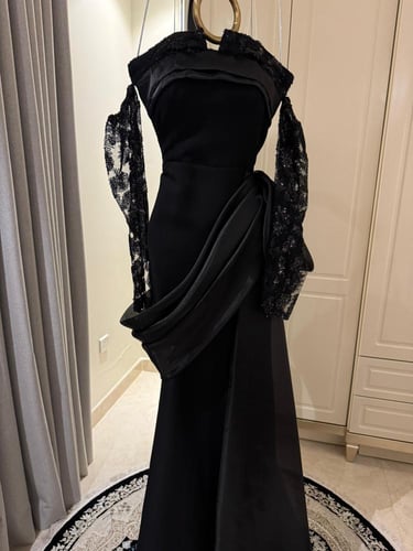 فستان اسود حفلات