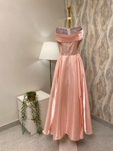 فستان زواجات بينك